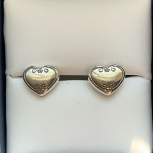 Brighton heart-shaped earrings